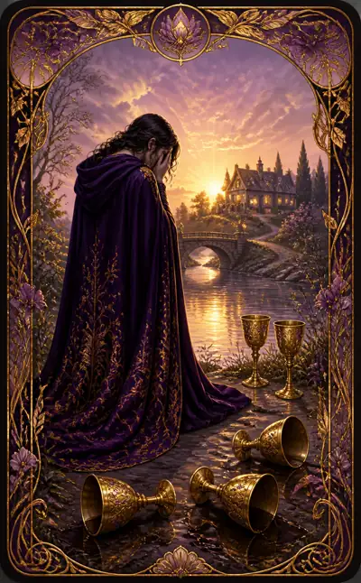 Tarotkortet Femma i bägare