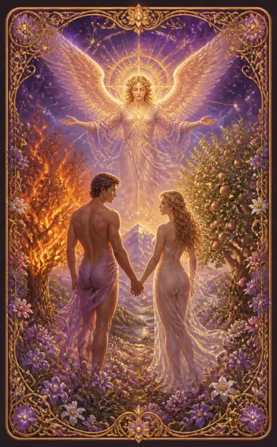 Tarotkortet De älskande