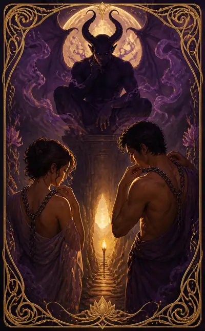 Tarotkortet Djävulen