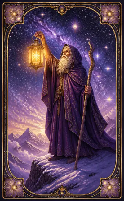 Tarotkortet Eremiten