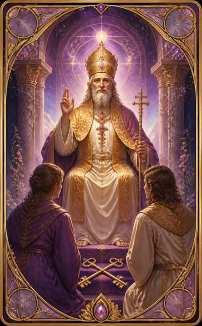 Tarotkortet Hierofanten