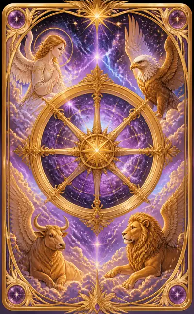 Tarotkortet Lyckohjulet