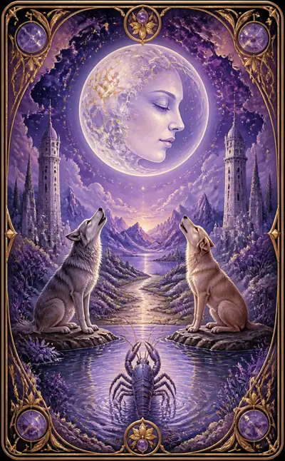 Tarotkortet Månen