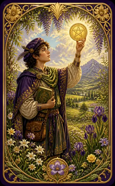 Tarotkortet Knekt i mynt