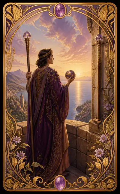 Tarotkortet Tvåa i stavar