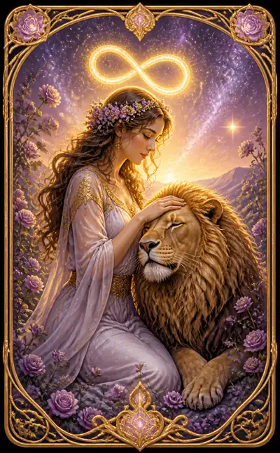 Tarotkortet Styrkan